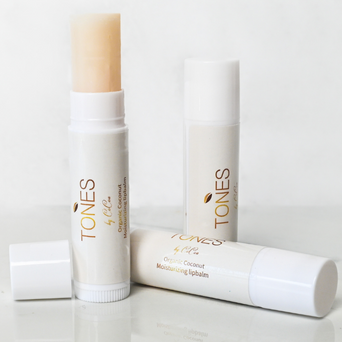 Lip Balm Organic Coconut Moisturizer with Avocado Fat & Vitamin E